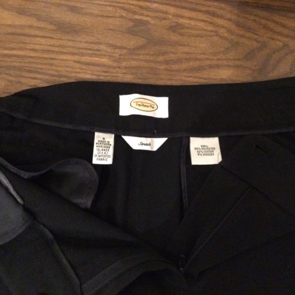 Talbots Black Slacks - Picture 2 of 2